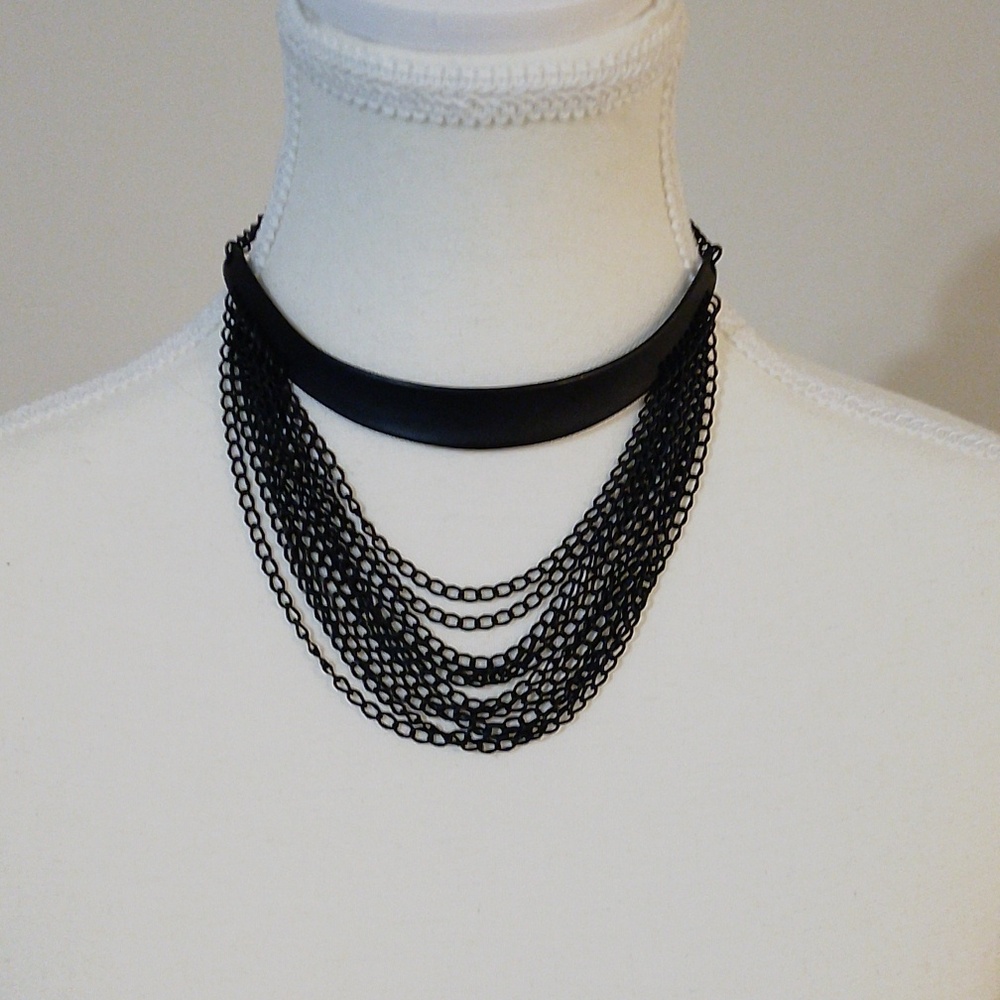 retro chocker OAK + FORT necklace